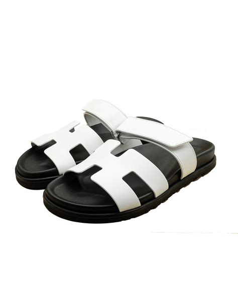 chypre sandal hermes white|hermes chypre sandals sale.